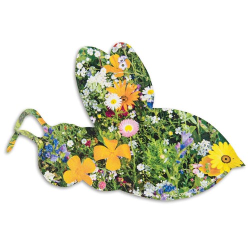 Bijenzaadpapier in vouwkaartbloem Bijenzaadpapier in vouwkaartbloem