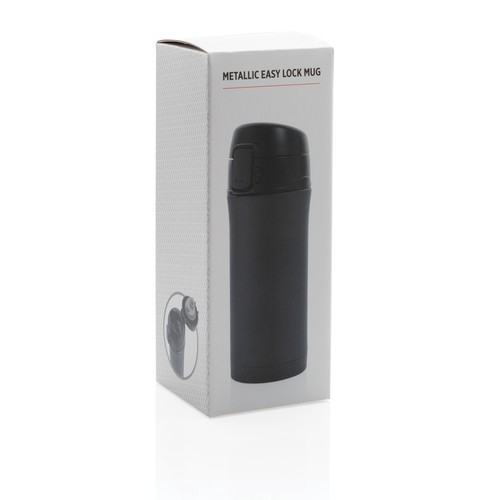 Metallic easy lock vacuum mug Metallic easy lock vacuum mug