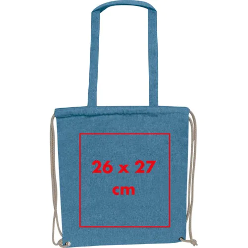 Bolsa de algodón reciclado