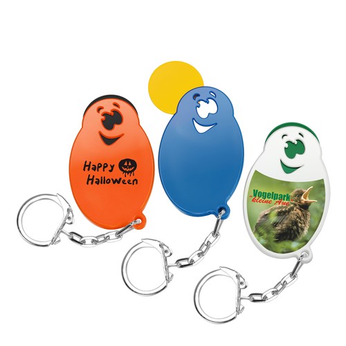 Chip holder with 1€ chip "face"