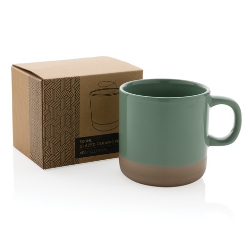 Glazed ceramic mug 360ml Glazed ceramic mug 360ml