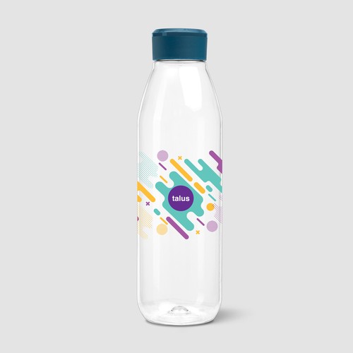 Bouteille Salo Tritan Renew avec bouchon coloré - 740 ml