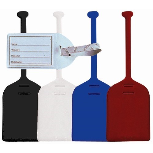 thanxx® luggage tag "Foil" normal foil black