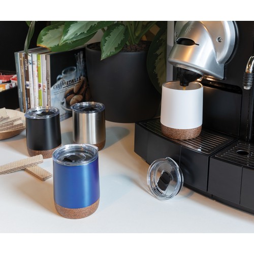 Petite tasse à café en liège et acier recyclé RCS Petite tasse à café en liège et acier recyclé RCS