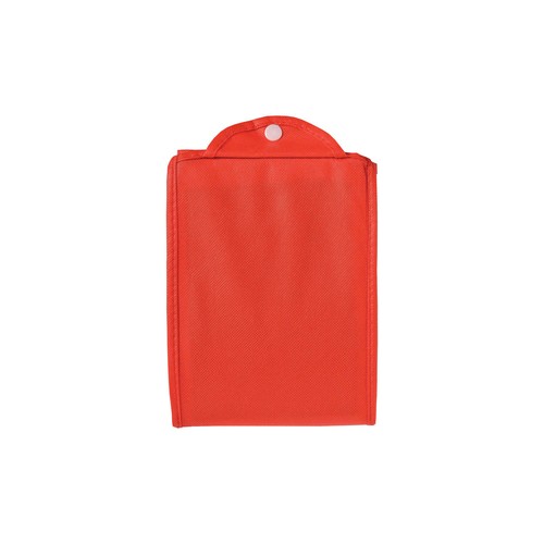 Stitched 80 g/m2 non-woven fabric foldable shopping bag with gusset and short handles Stitched 80 g/m2 non-woven fabric foldable shopping bag with gusset and short handles