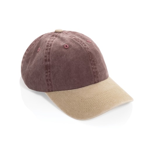 BEAU AWARE™ Two-Tone 6-Panel-Cap aus washed Cotton-Twill BEAU AWARE™ Two-Tone 6-Panel-Cap aus washed Cotton-Twill