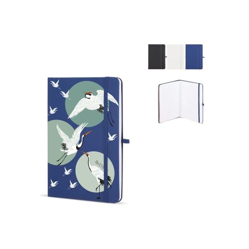 Notebook Olmo Hard Cover PU A5 with Sticky Notes