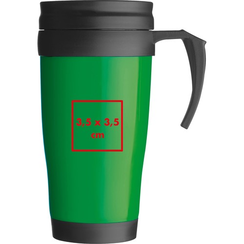 Vaso plastificado de 0,4L