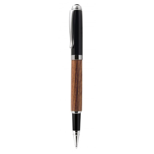 ROLLER IN LEGNO E METALLO NERO