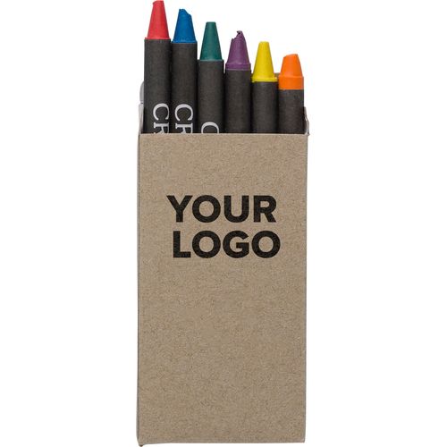 Kartonnen doosje met waskrijt Selena