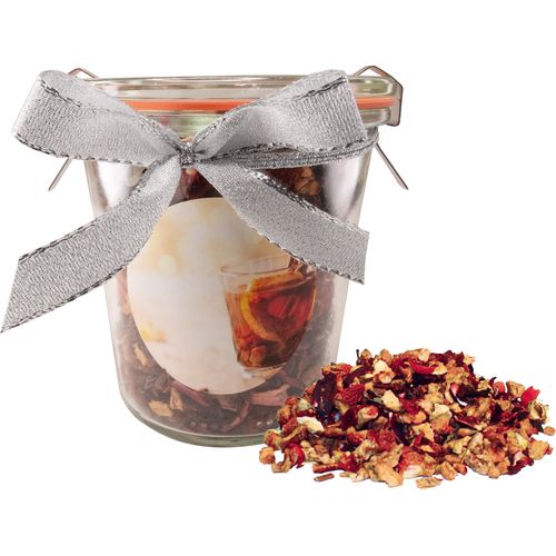 Christmas Tea Jar