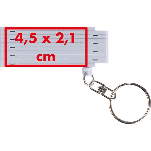 Brelok plastikowy z miarką składaną 0,5m Brelok plastikowy z miarką składaną 0,5m