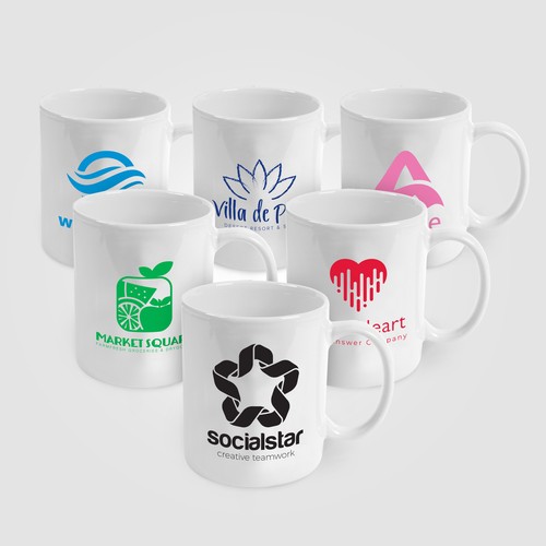 Seattle - 355 ml White Ceramic Mug Seattle - 355 ml White Ceramic Mug