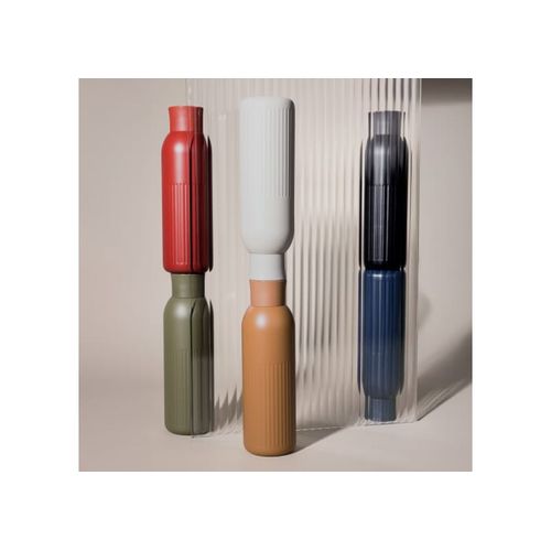 Sagaform Tekla Push steel bottle with push cap (recycled) 500 ml