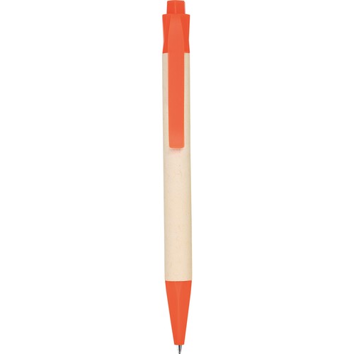 BALLPOINT PEN MADE OF RECYCLED MILK CARTON AND PLA