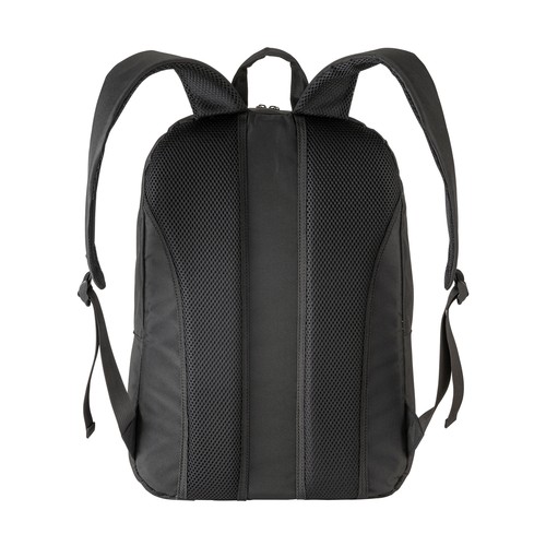 17-inch 300D polyester computer backpack with three pockets