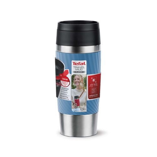 Tefal Travel Mug Classic Twist 0.36L Blauw Tefal Travel Mug Classic Twist 0.36L Blauw