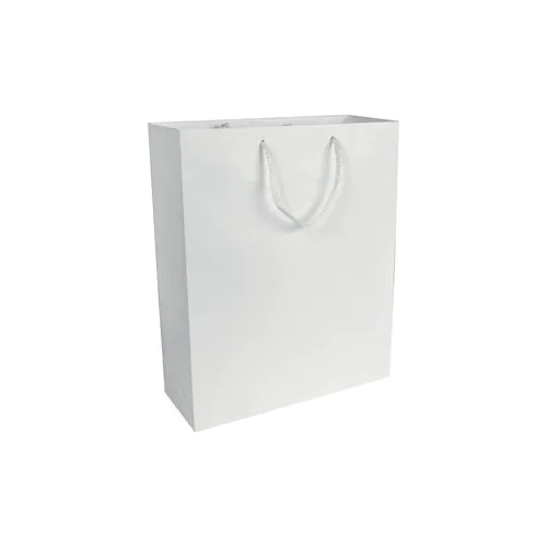 Bolsa de papel laminado mate 25x18x7 cm Bolsa de papel laminado mate 25x18x7 cm
