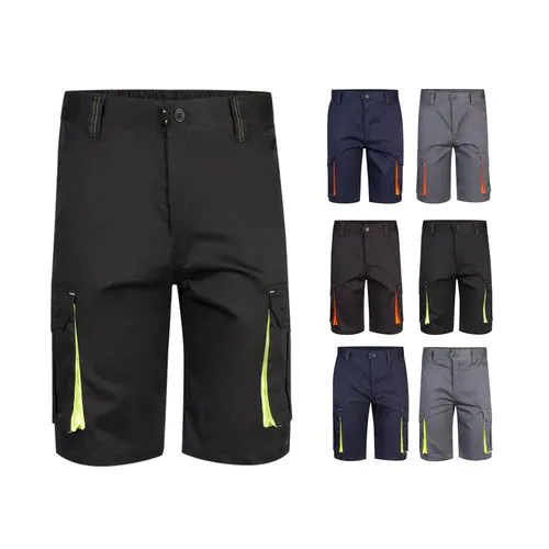 VL HEMERA. Bermuda stretch bicolore, multipoches (240g/m²), en coton (46%), EME (38%) et polyester (16%) VL HEMERA. Bermuda stretch bicolore, multipoches (240g/m²), en coton (46%), EME (38%) et polyester (16%)