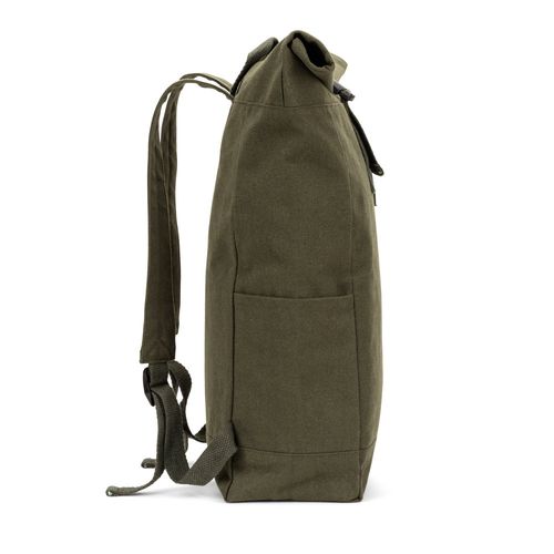 SAINT. Roll top backpack in recycled cotton and recycled polyester (380 g/m²) SAINT. Roll top backpack in recycled cotton and recycled polyester (380 g/m²)