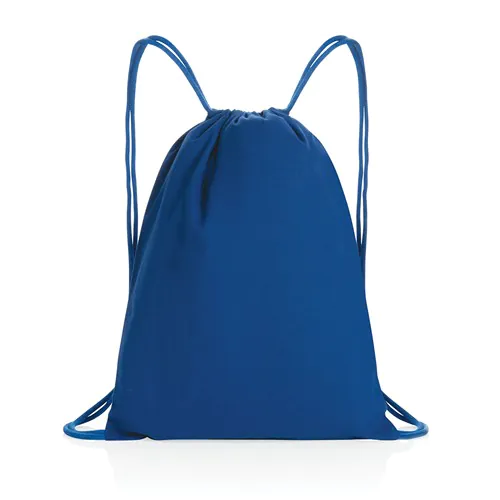 Impact AWARE™ recycled cotton drawstring backpack 145g Impact AWARE™ recycled cotton drawstring backpack 145g