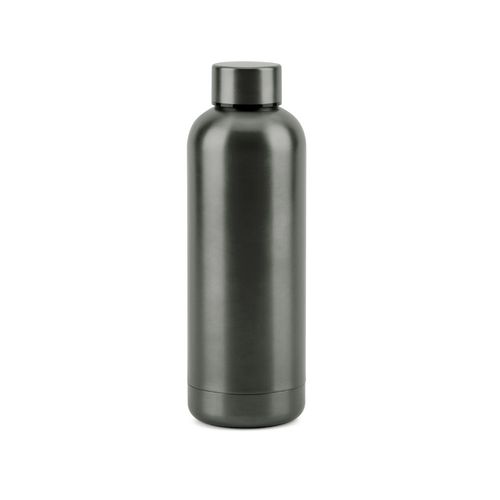 ODIN METTALIC. Bouteille en acier inoxydable recyclé à 90% 550 mL ODIN METTALIC. Bouteille en acier inoxydable recyclé à 90% 550 mL