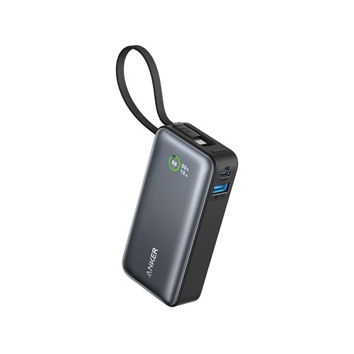 Anker Nano Power Bank 30W, Built-In USB-C Cable Anker Nano Power Bank 30W, Built-In USB-C Cable