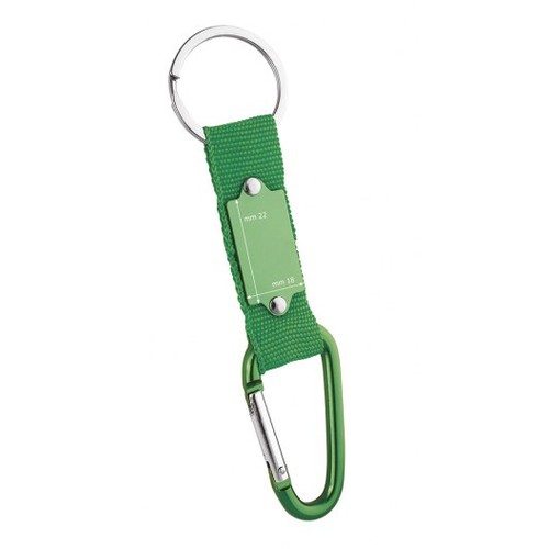 CARABINER KEYCHAIN GREEN CARABINER KEYCHAIN GREEN