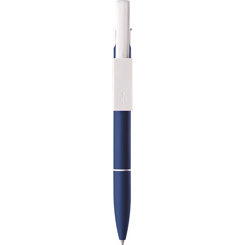 * PENNA A SFERA CON CAVETTO 2 IN 1 IN METALLO E PLASTICA