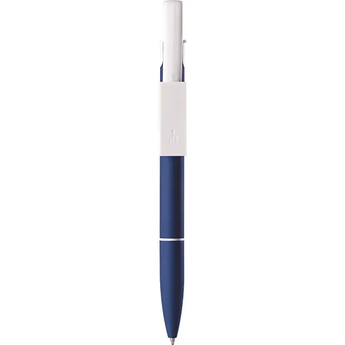 * PENNA A SFERA CON CAVETTO 2 IN 1 IN METALLO E PLASTICA * PENNA A SFERA CON CAVETTO 2 IN 1 IN METALLO E PLASTICA