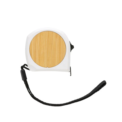 Flessometro 5m/19mm in plastica riciclata RCS e bambù