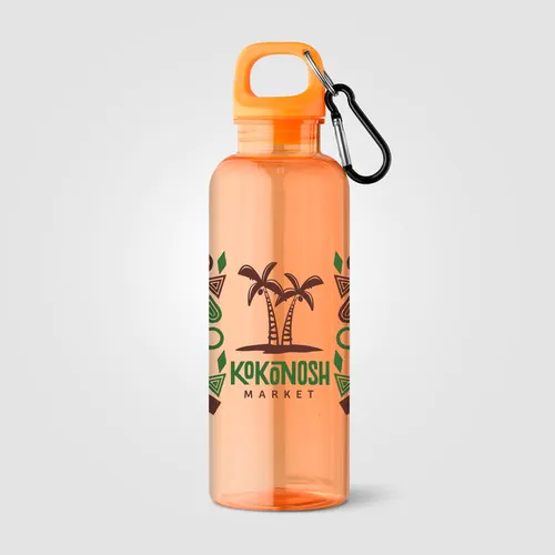 Doli rPET Carabiner Clip Screw-Top Bike Bottle – 500 ml Doli rPET Carabiner Clip Screw-Top Bike Bottle – 500 ml