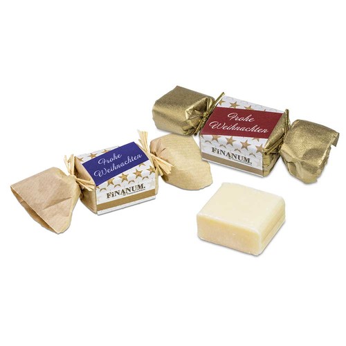 Mini savon - Vanille, sous papier kraft - Fait maison