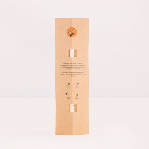 Crayon avec des graines + etui