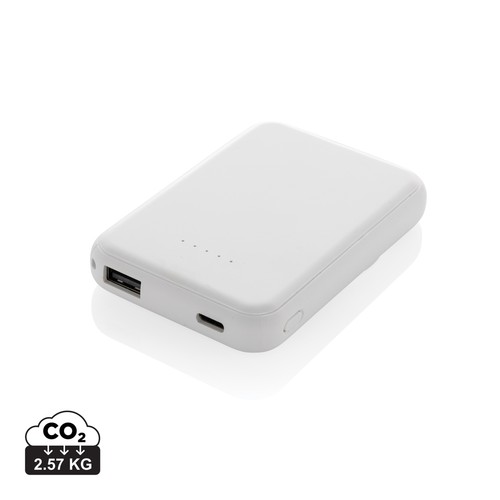 Stellar RCS recycled plastic 5000 mah 5W magnetic powerbank Stellar RCS recycled plastic 5000 mah 5W magnetic powerbank