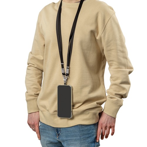 Nivo RCS recycled PET Crossbody lanyard