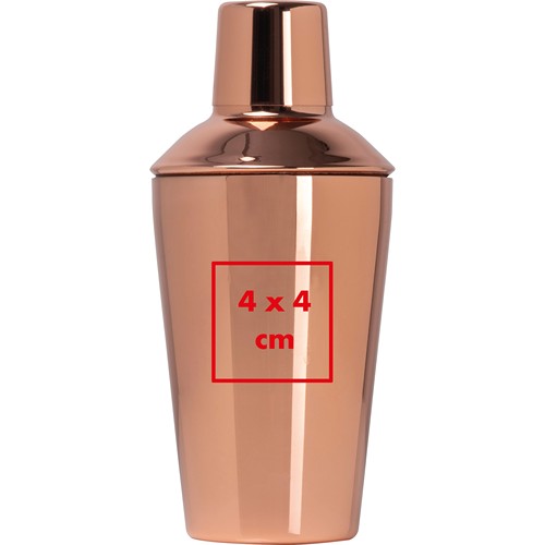 CrisMa cocktail shaker with copper, 500ml