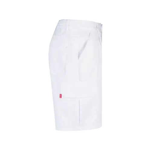 VL CHIONE. Bermuda sergé, multipoches (200g/m²), en coton (35%) et polyester (65%)