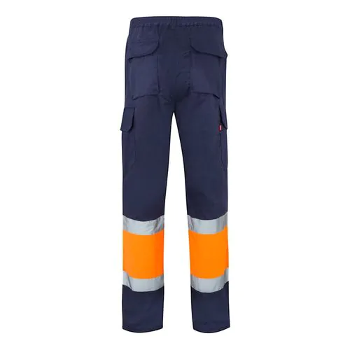 VL POSEIDON. Two-tone multi-pocket twill trousers (210g/m²), in cotton (20%) and polyester (80%) VL POSEIDON. Two-tone multi-pocket twill trousers (210g/m²), in cotton (20%) and polyester (80%)