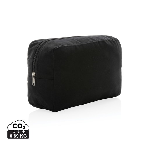 Impact Aware™ 285 gsm rcanvas toiletry bag undyed Impact Aware™ 285 gsm rcanvas toiletry bag undyed