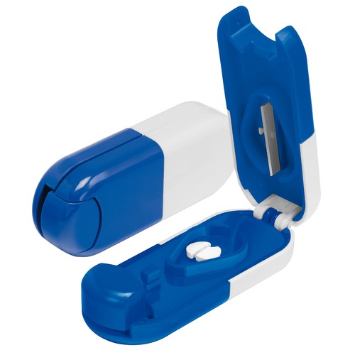 Pill box shaped as a pill