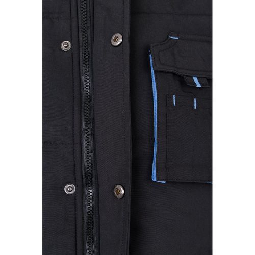 VL NERGAL. Padded vest, two-tone, multi-pocket (120g/m²), in polyester (100%)