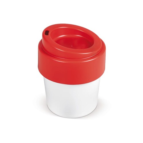 Coffee cup Hot-but-cool with lid 240ml
