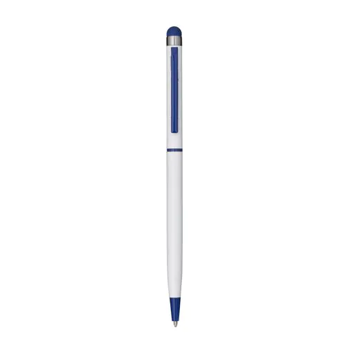 Metal twist pen, with touchscreen, clip and matching tip. Metal twist pen, with touchscreen, clip and matching tip.