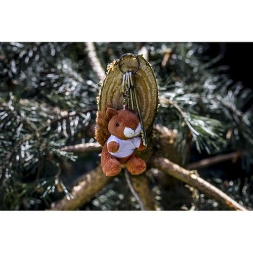 Écureuil en peluche, porte-clés | Ginny