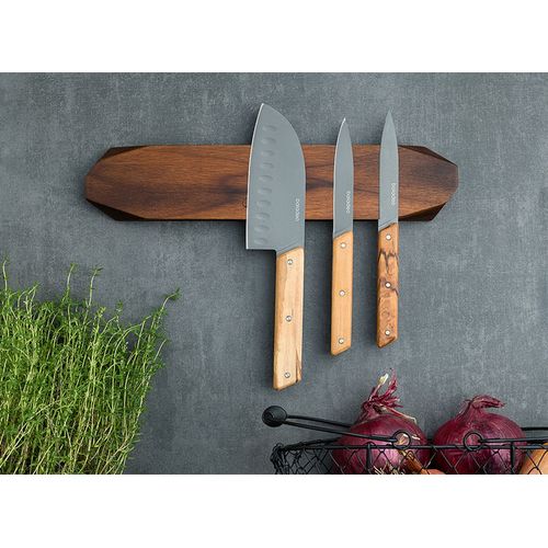 Magnetic knives holder in acacia wood 'Horten' (L) Magnetic knives holder in acacia wood 'Horten' (L)