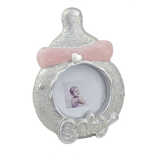PHOTOFRAME BABY'S BOTTLE PINK DIAM. 30MM