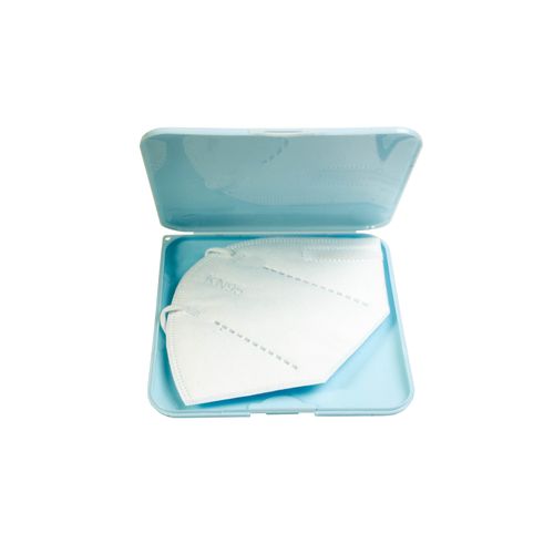 PP mask holder case with antibacterial treatment. ISO 22196 PP mask holder case with antibacterial treatment. ISO 22196