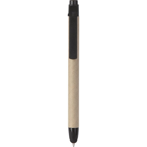 TOUCH SCREEN BALLPOINT PEN IN PLASTIC AND RECYCLED CARDBOARD