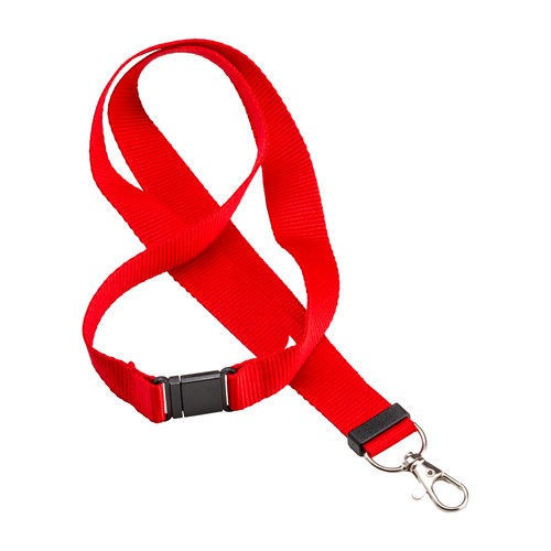 Lanyard en polyester recyclé R-PET avec mousqueton et fermeture de sécurité Lanyard en polyester recyclé R-PET avec mousqueton et fermeture de sécurité